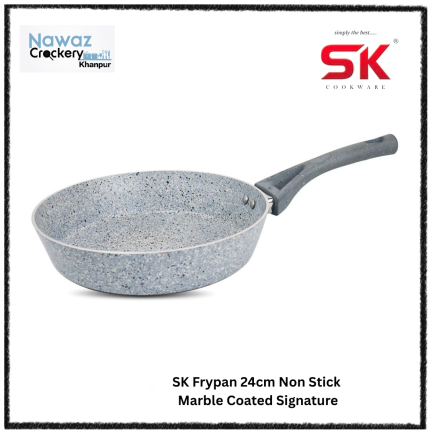 SK Frypan 24cm Non Stick Marble Coated Signature